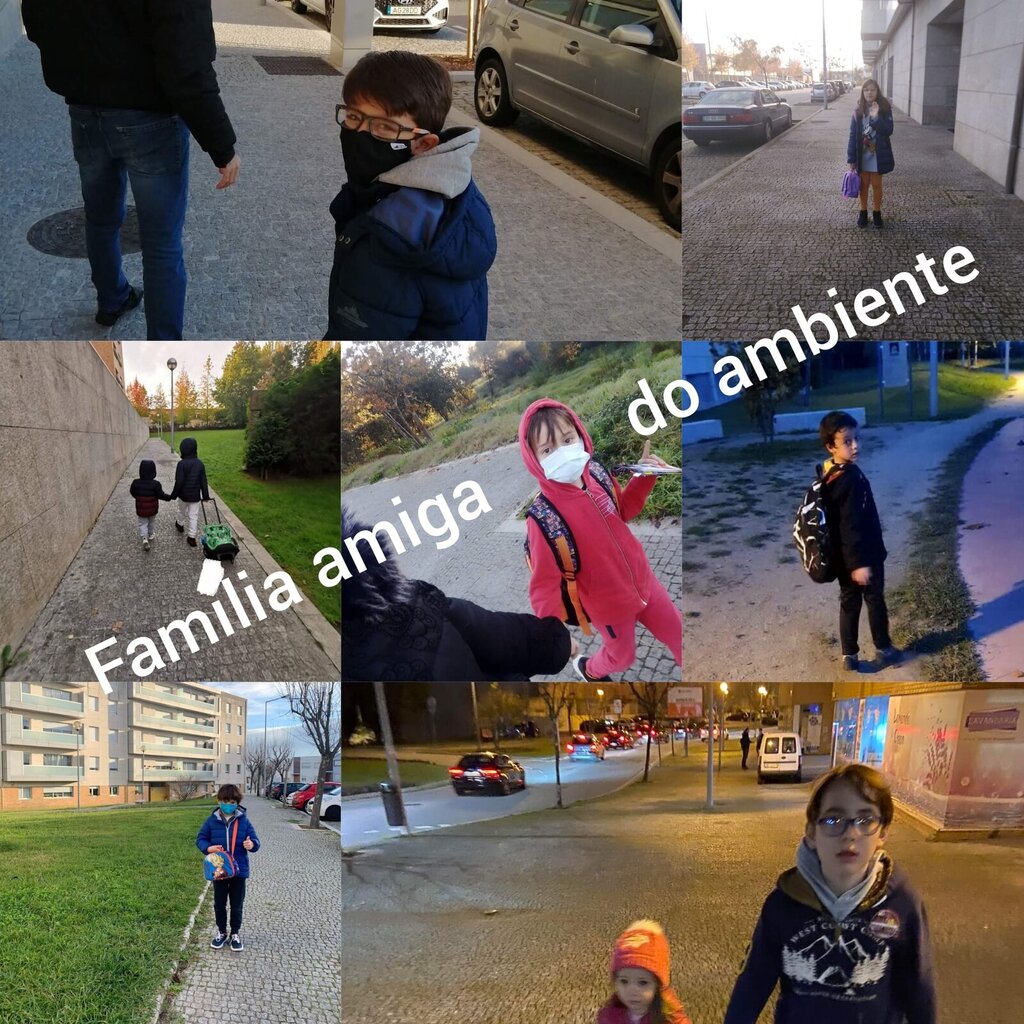 Familia amiga do ambiente