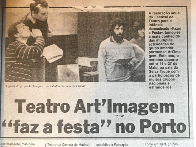 Exposição "Fazer a Festa na Imprensa"