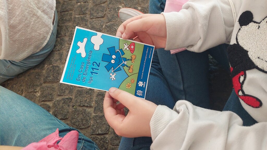 Bombeiros Voluntários de Pedrouços na EB da Giesta