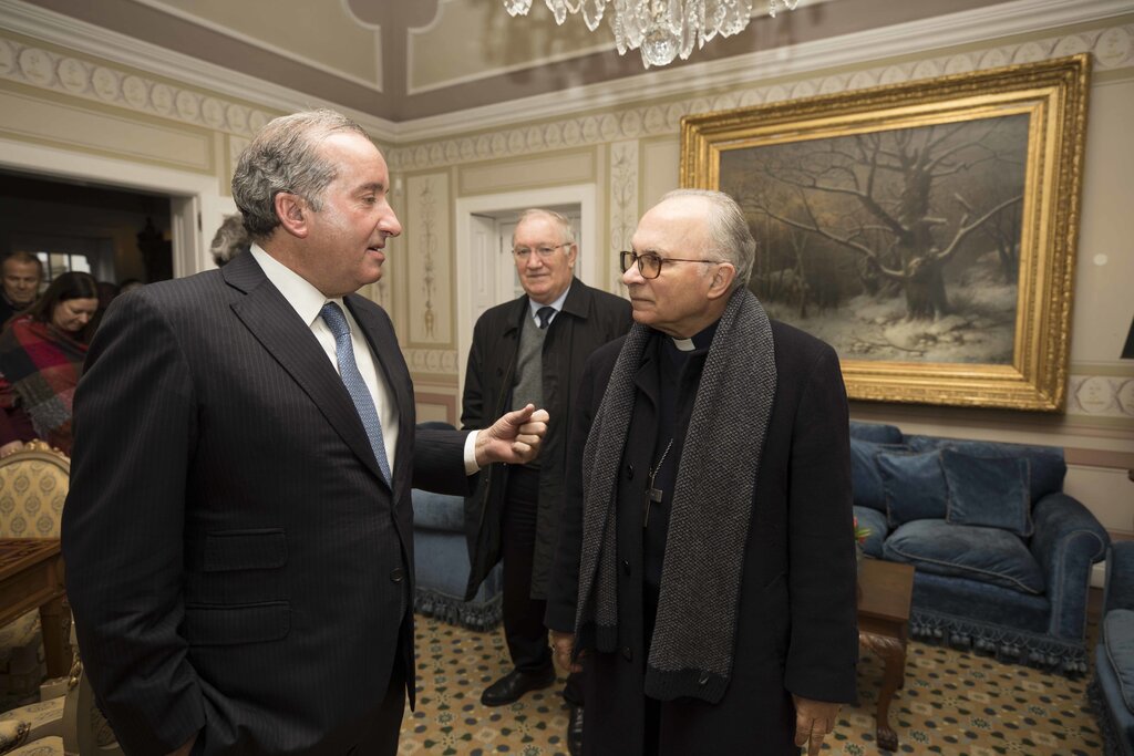 Silva Tiago recebeu D. Pio Alves