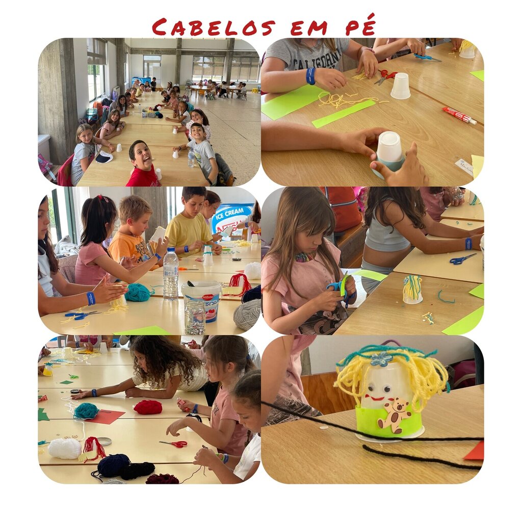 Corim - cabelos em pé