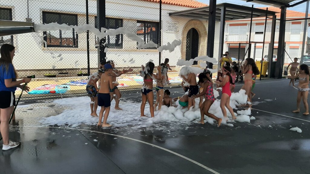 festa da espuma - EB Ferreiro