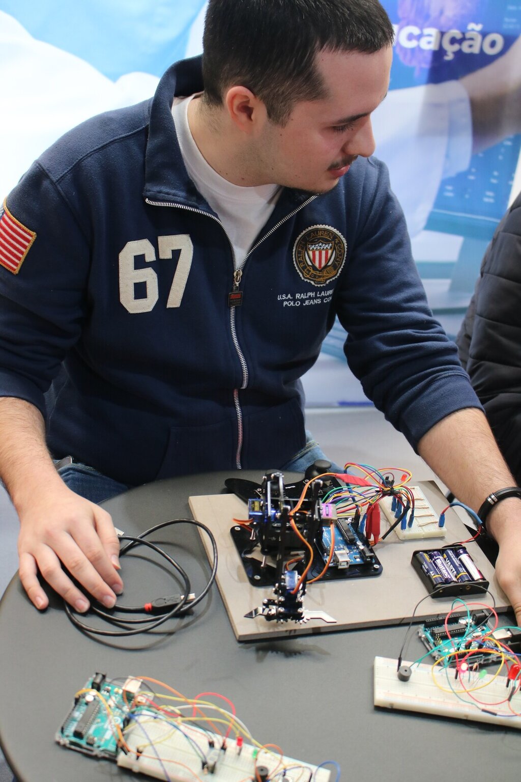 Dia 3 Robótica, Escola Básica e Secundária de Águas Santas