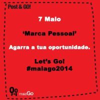 maiaGO 2014 – 7 de maio: MARCA PESSOAL