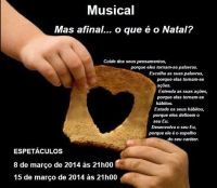 MAS AFINAL… O QUE É O NATAL? na Escola Dramática de Milheirós