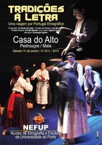 TRADIÇÕES À LETRA na Casa do Alto