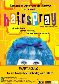 “HAIRSPRAY” na Escola Dramática a 16 de novembro