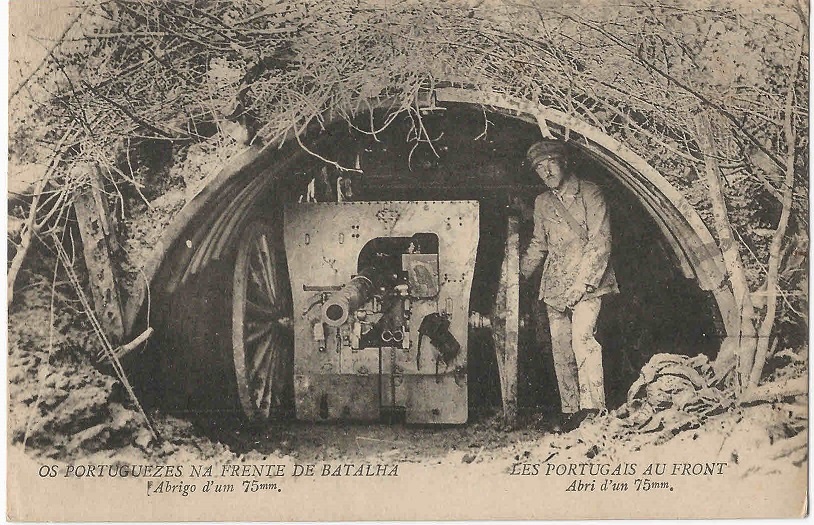 "Os Portuguezes na Frente de Batalha"