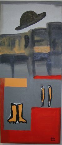 “O CÉU E A TERRA”-Exposição Individual de Pintura de Alma (Alexandra Maria Alvura) no Fórum Jovem