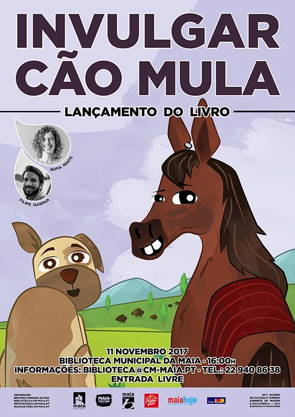 Lançamento do livro "O Invulgar Cão Mula"