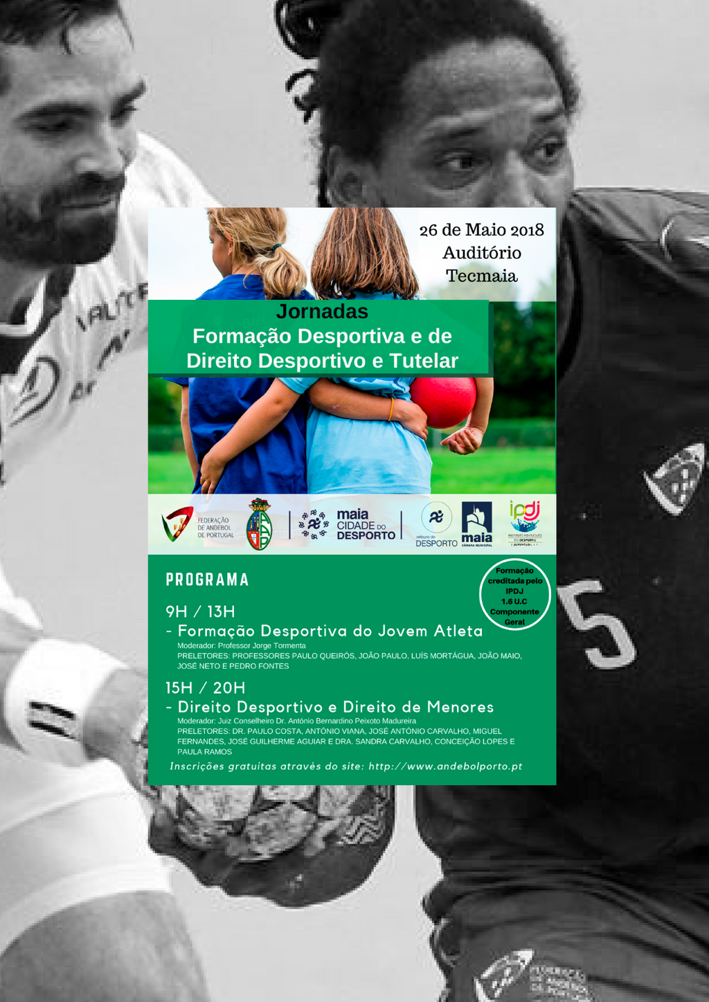 Jornadas de Formação Desportiva e de Direito Desportivo e Tutelar