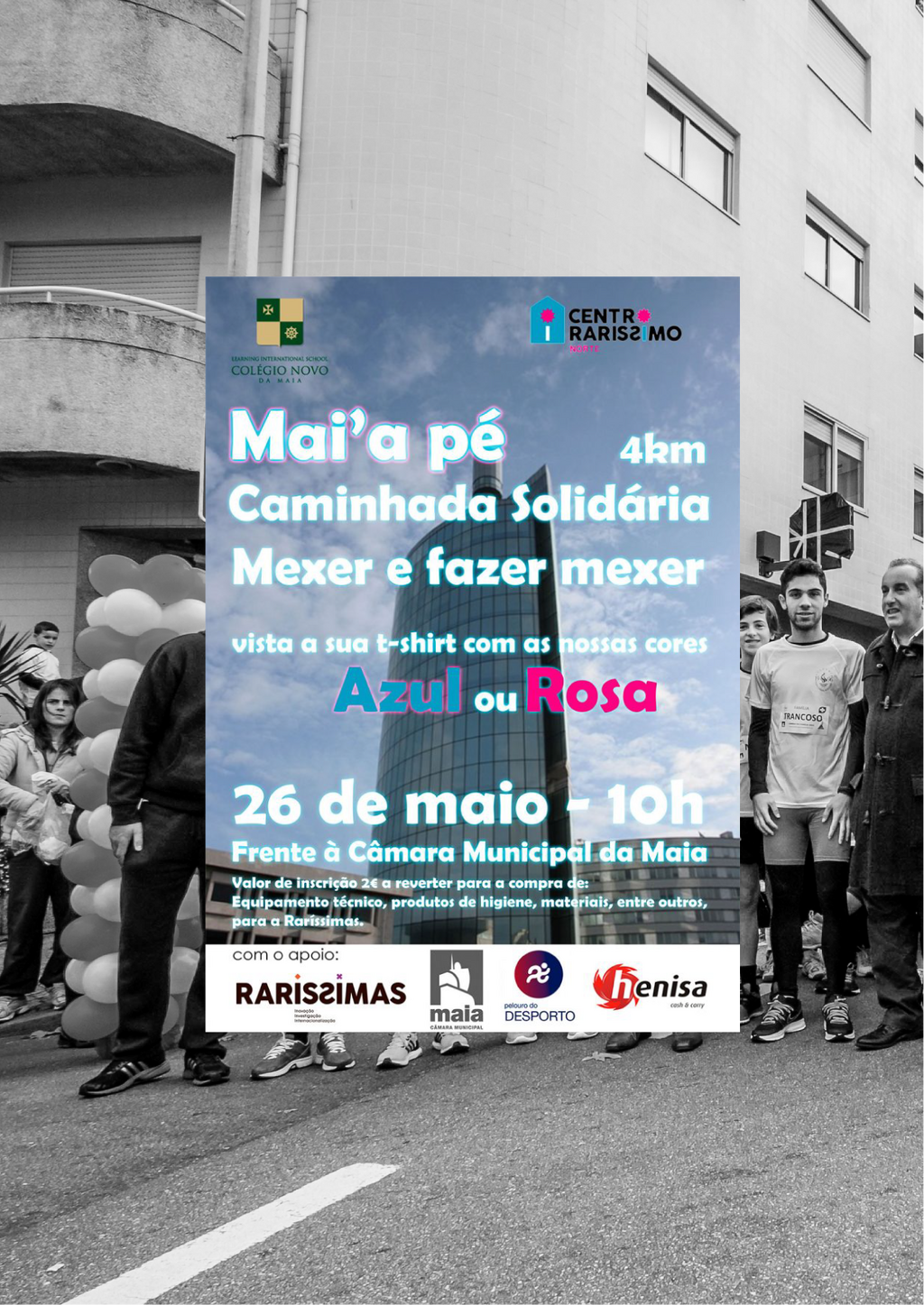 Caminhada Mai´a Pé 