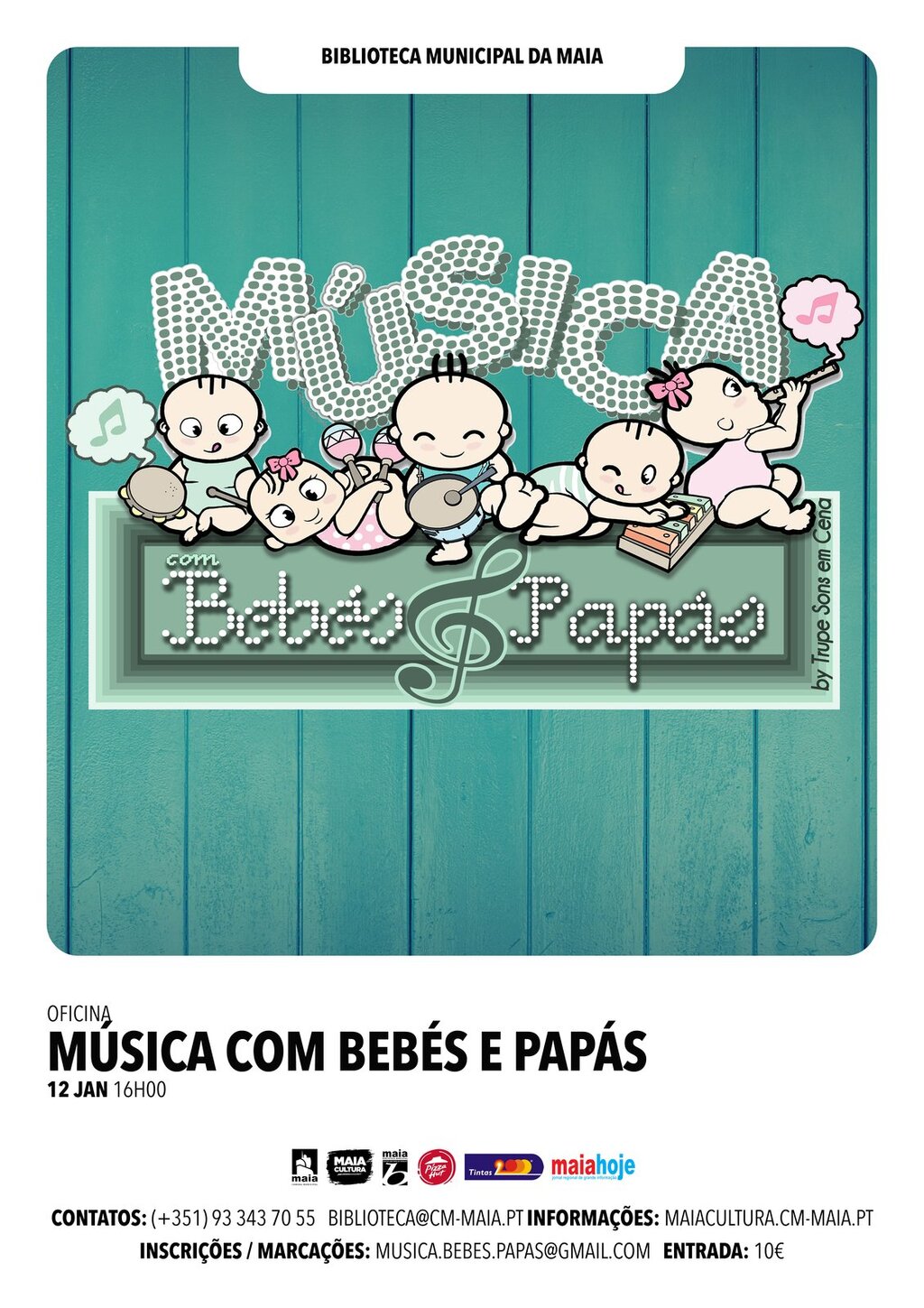 Música com bebés e papás