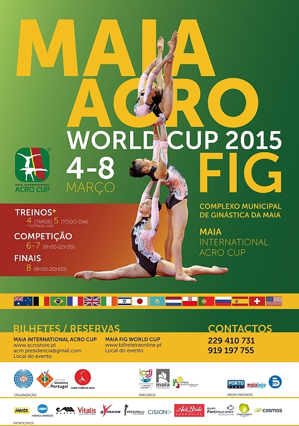 IV MAIA FIG ACRO WORLD CUP IX  - MAIA INTERNATIONAL ACRO CUP 2015