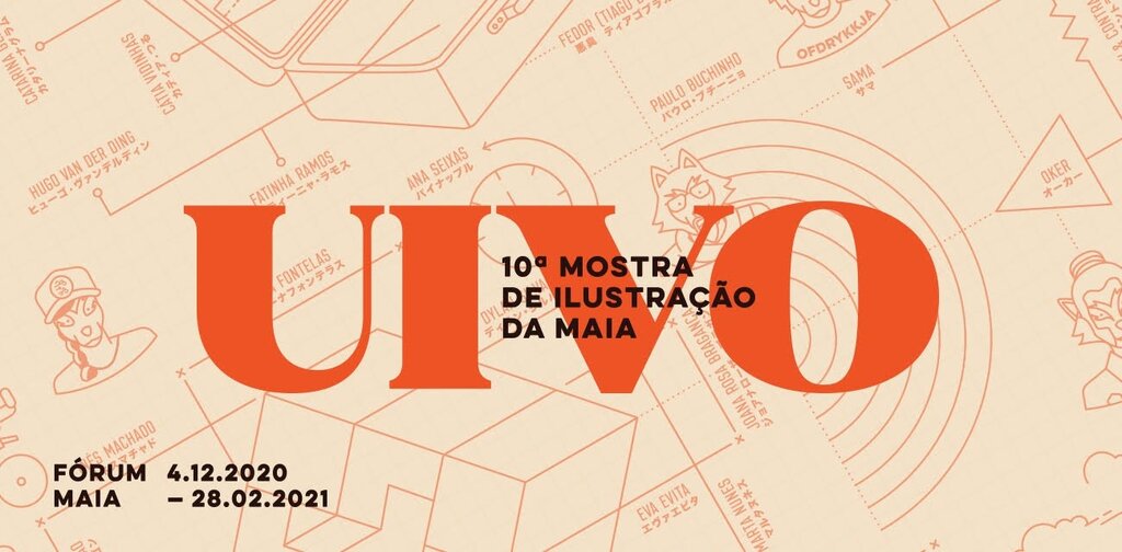 UIVO 10 - Mostra de Ilustração da Maia