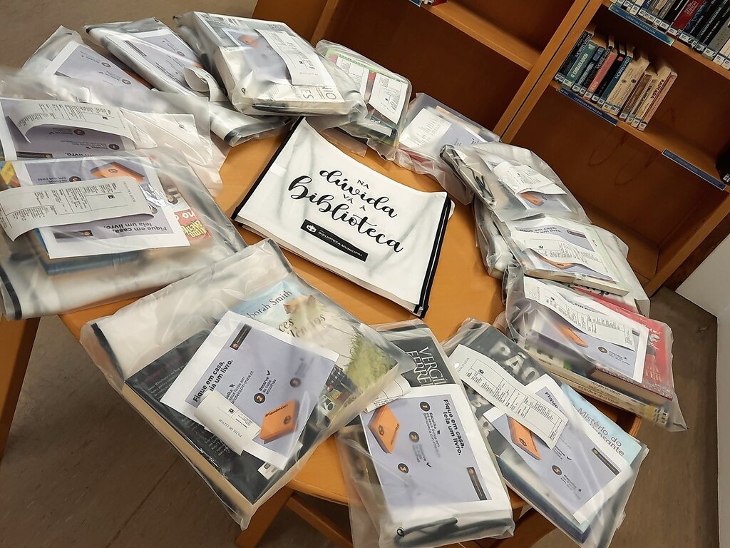 Biblioteca - Serviço Extraordinário de empréstimo ao domicílio