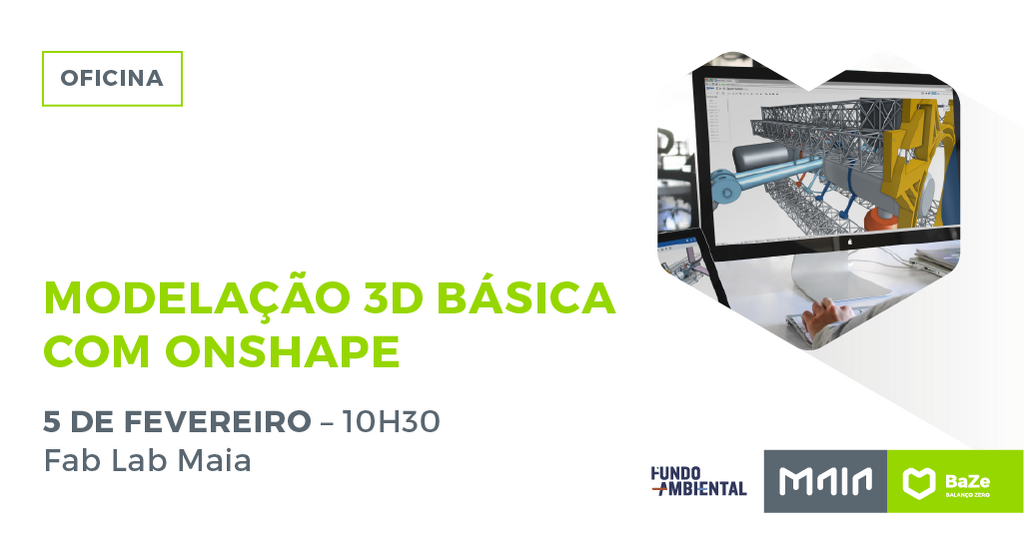 BaZe - Formação "Modelação 3D básica com Onshape"