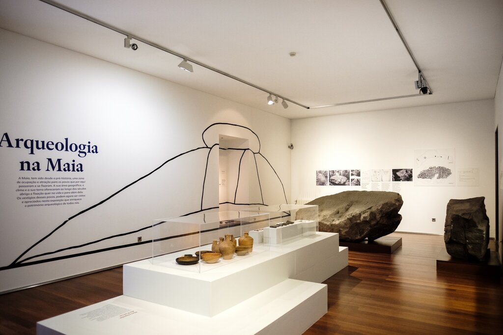 Exposição no Museu “Arqueologia na Maia”