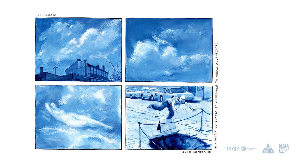 “Juventude & etc.”, Exposição de Banda Desenhada de Marco Mendes