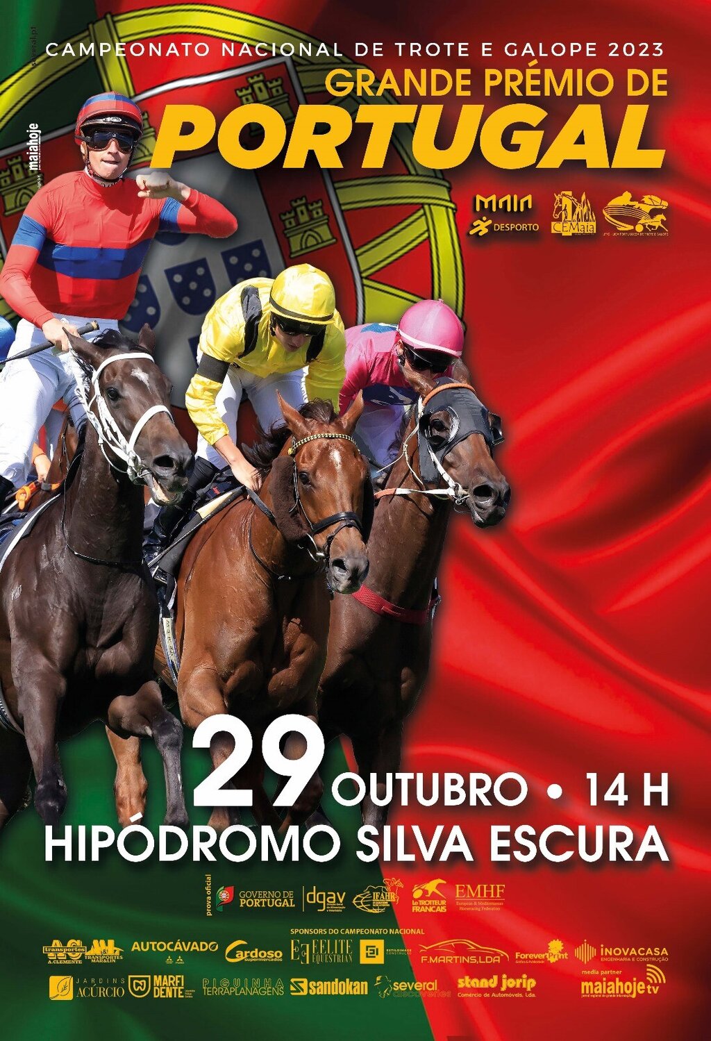 Hipódromo Municipal da Maia recebe Grande Prémio de Portugal