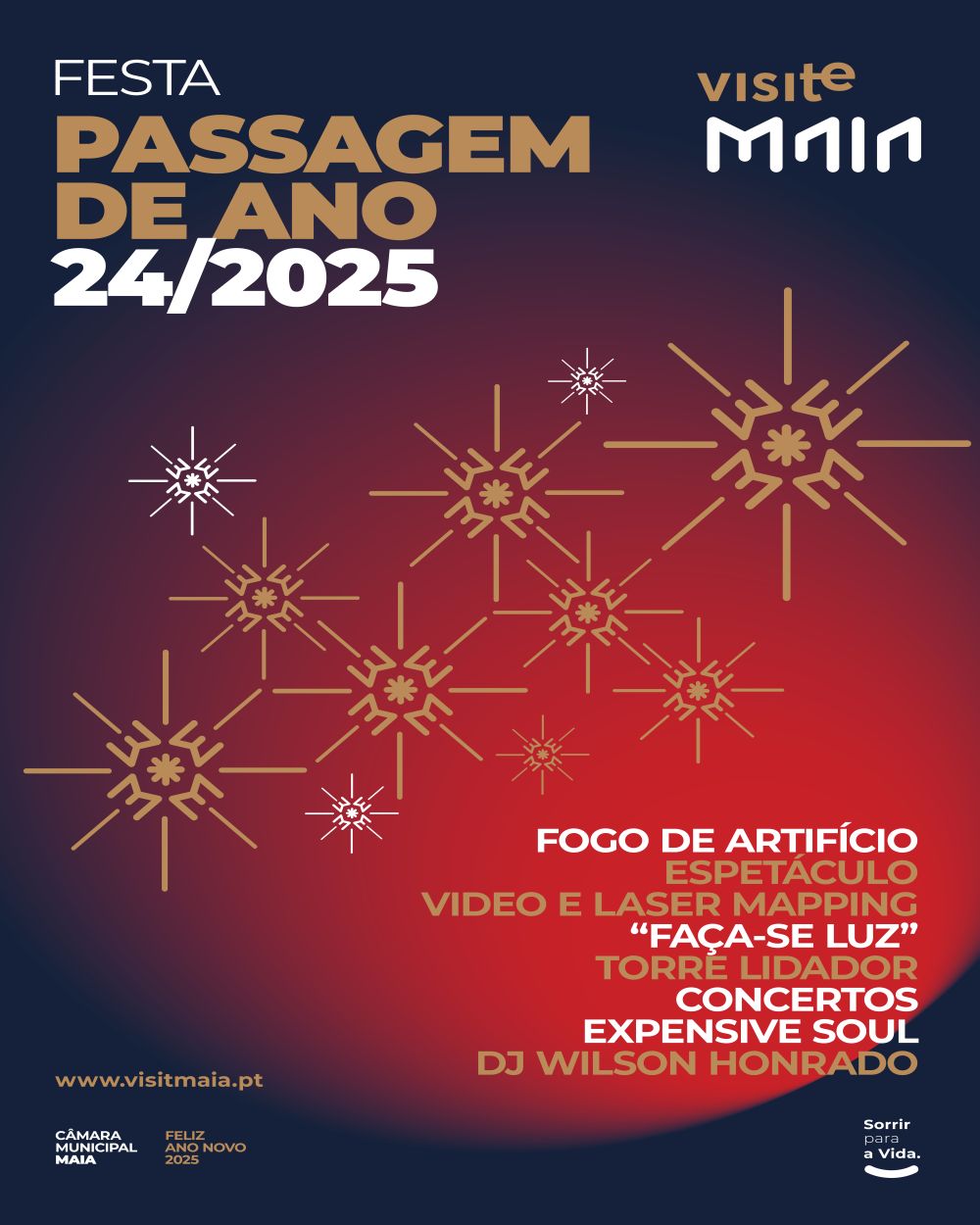 Festa de Passagem de Ano 24/25 é na Maia