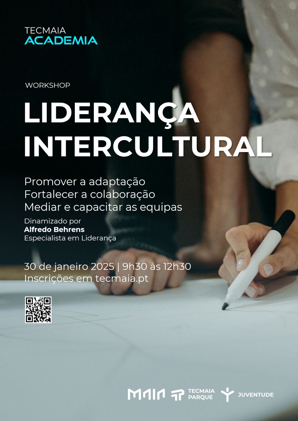 Workshop "Liderança Intercultural" no TECMAIA 