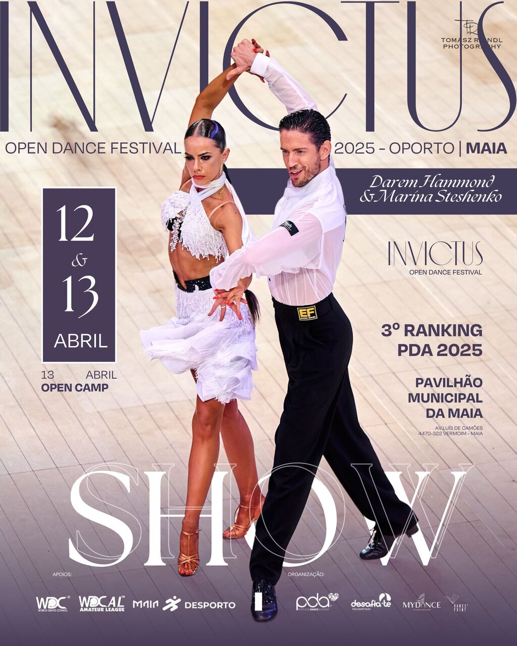 Invictus Dance Festival no Pavilhão Municipal da Maia