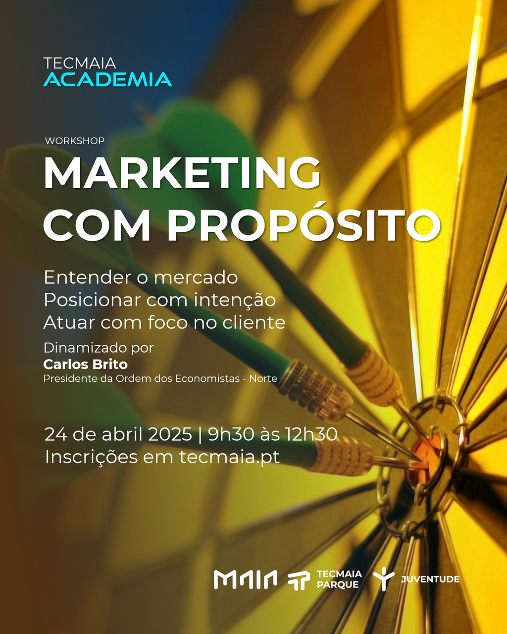 Workshop “Marketing Com Propósito” no Tecmaia
