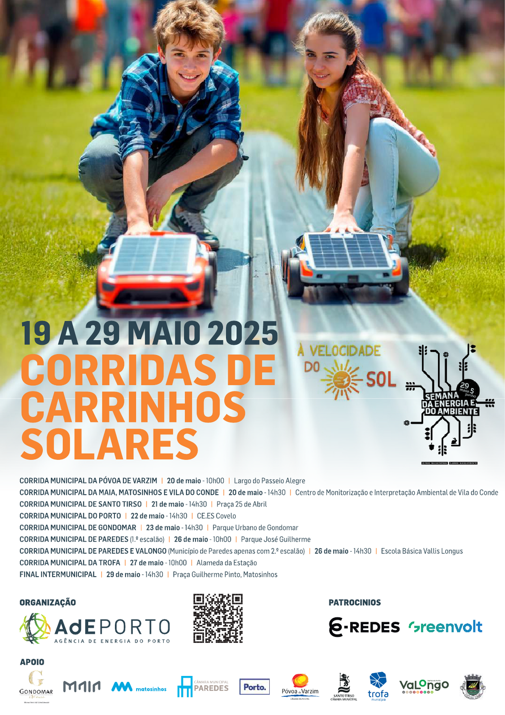 "À Velocidade do Sol" - Corridas de Carrinhos Solares