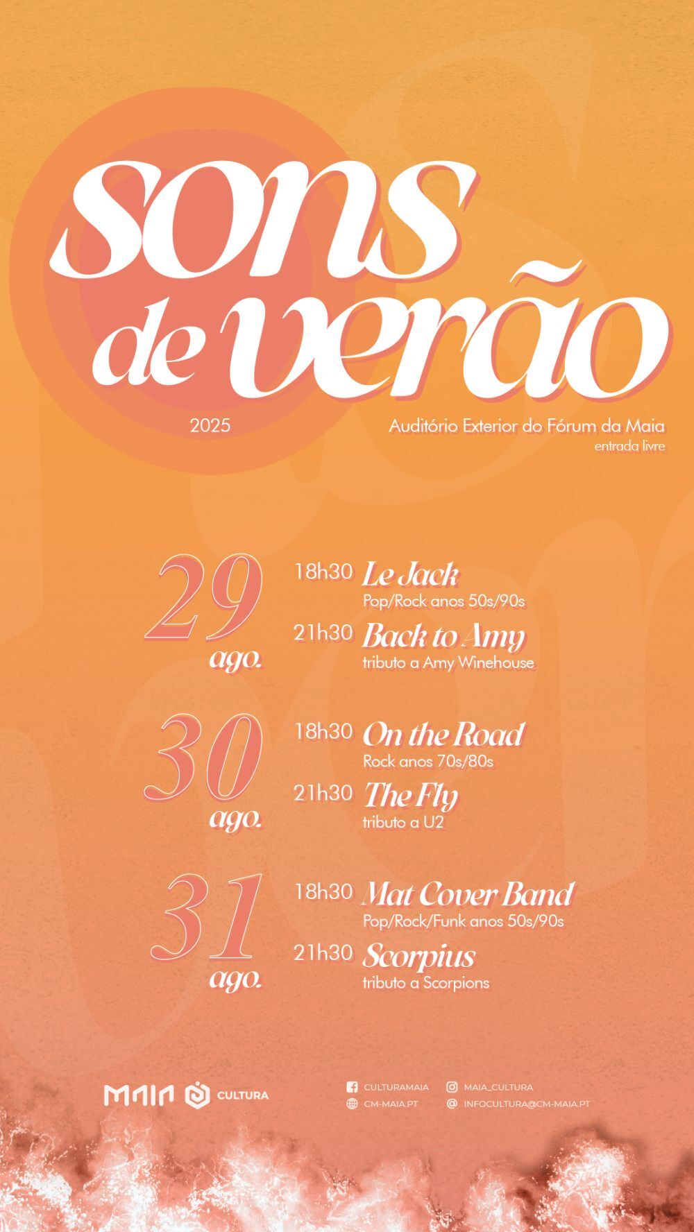 Sons de Verão no Fórum da Maia