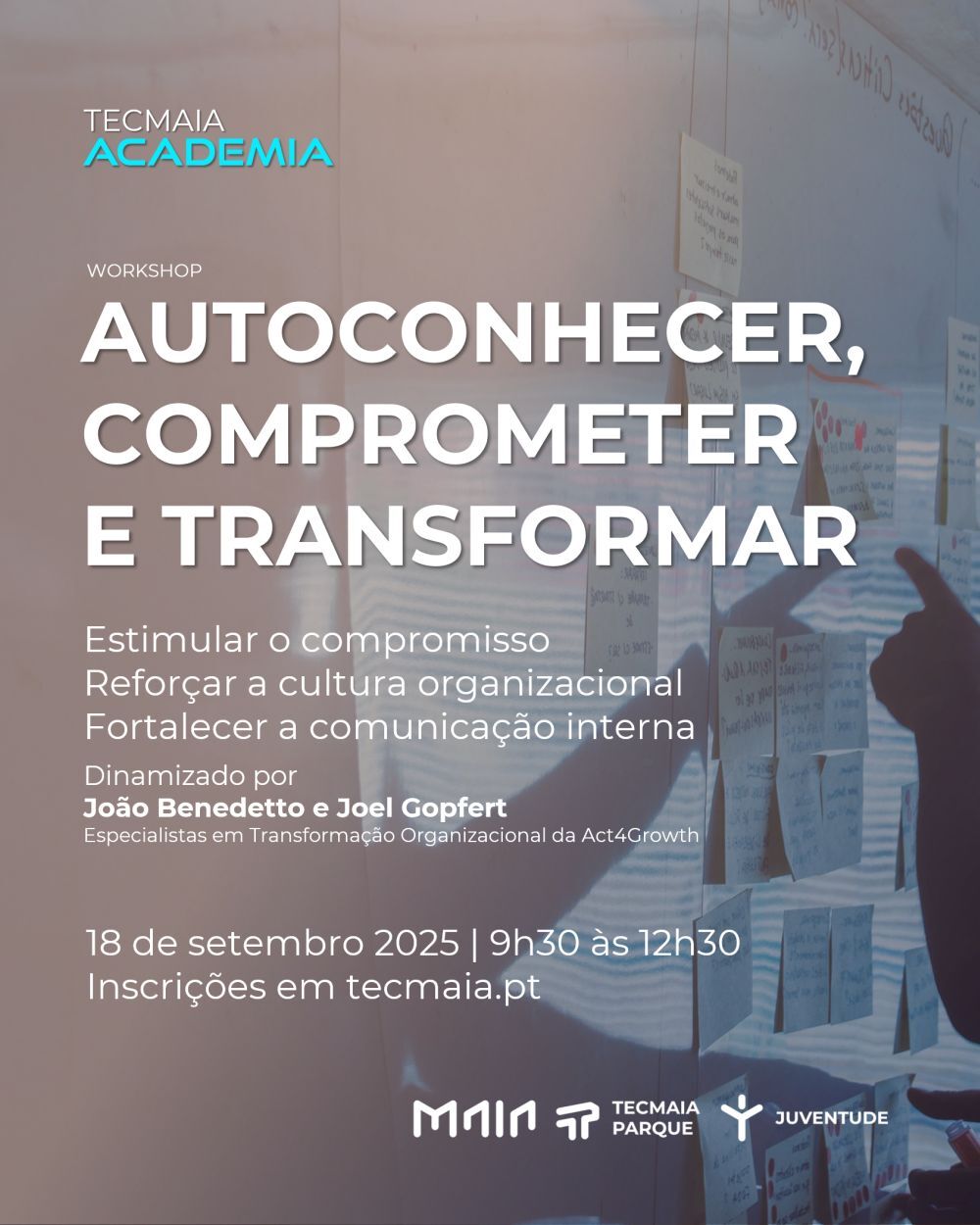 Workshop "Autoconhecer, Comprometer e Transformar"