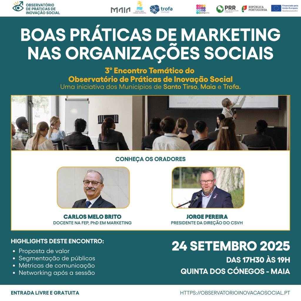 3.º Encontro Temático do Observatório de Práticas de Inovação Social