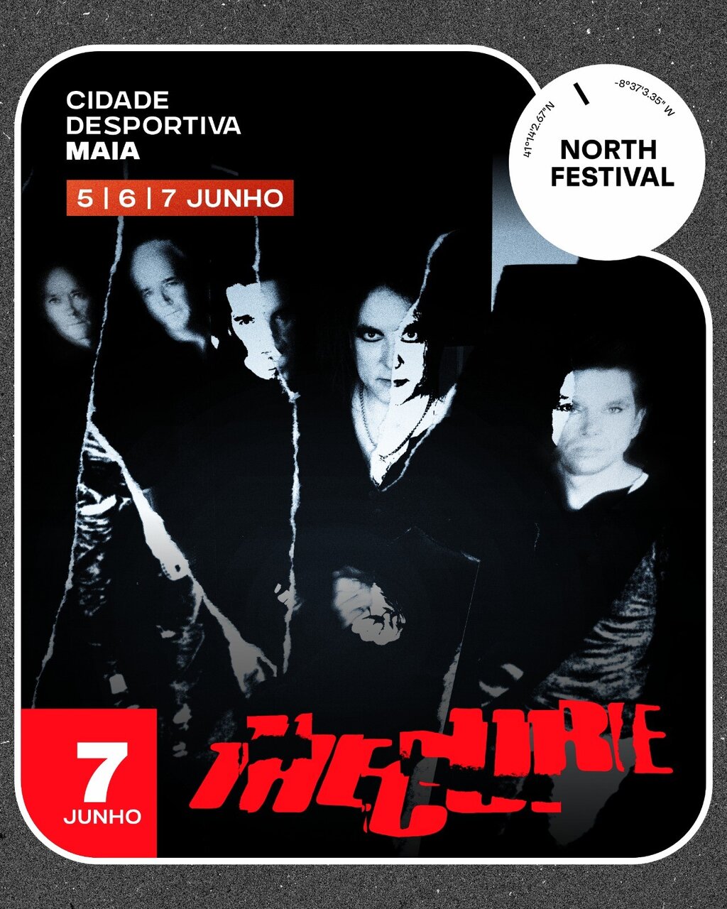 North Festival 2026 com os The Cure na Maia
