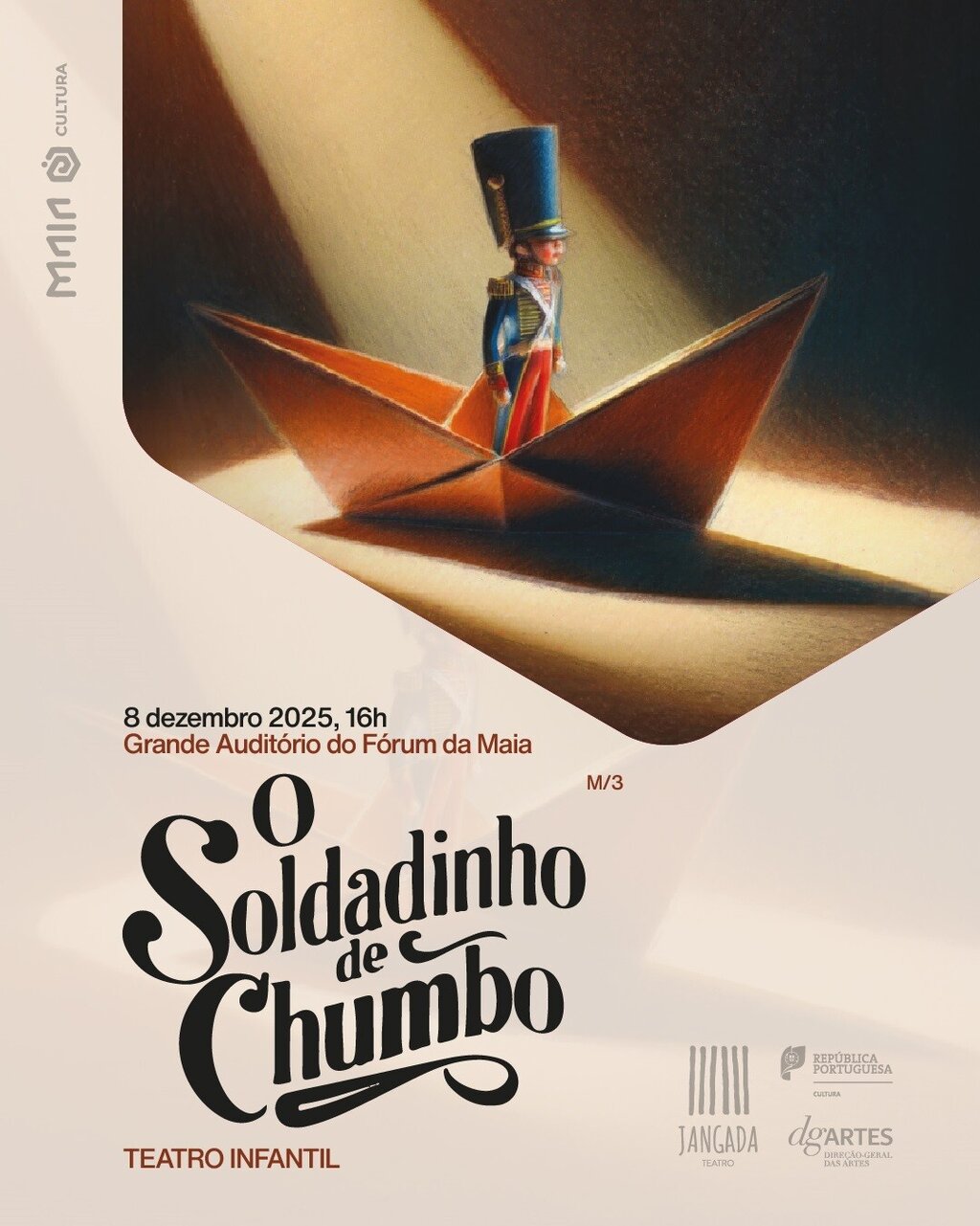 “O Soldadinho de Chumbo” – Jangada Teatro