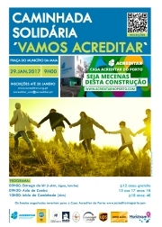 Caminhada Solidária: Vamos Acreditar