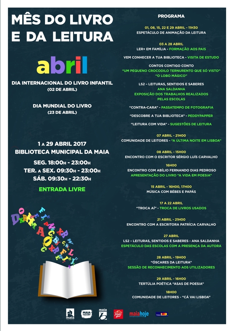 Mês do Livro e da Leitura