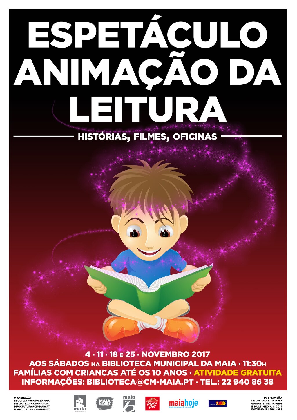 Espetáculo Animação da Leitura
