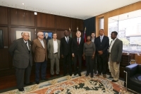 Presidente do Governo Regional do Príncipe recebido nos Paços do Concelho