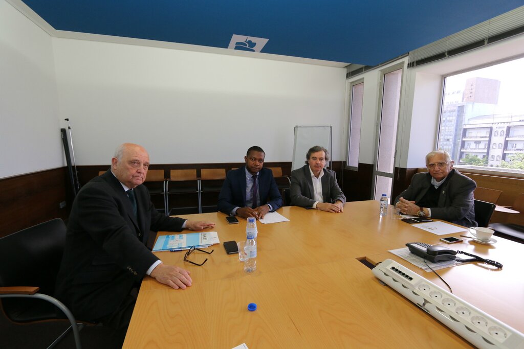 Visita do Director Geral da Juventude e Desporto de São Tomé e Príncipe