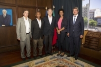 Receção a Vereadores da Câmara Municipal do Sal, Cabo Verde