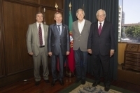 Receção a membro do Conselho da Federação da Assembleia Federal da Rússia e a Embaixador da Rússia