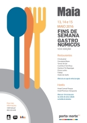 Os Fins de Semana Gastronómicos regressam à Maia 