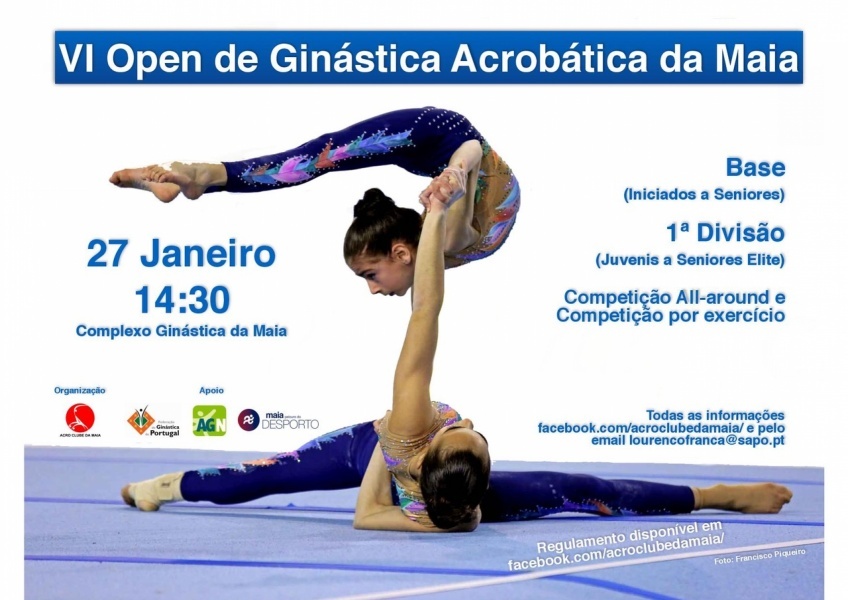 VI OPEN DE GINÁSTICA ACROBÁTICA DA MAIA