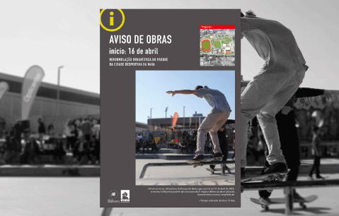Aviso de Obras [Parque de Skate]