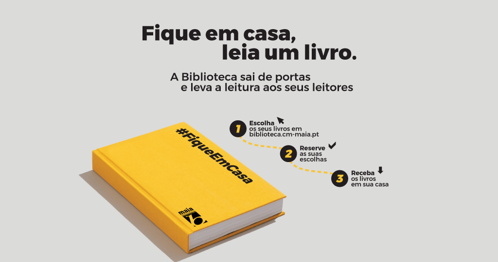 Covid-19: Biblioteca Municipal da Maia leva livros a casa