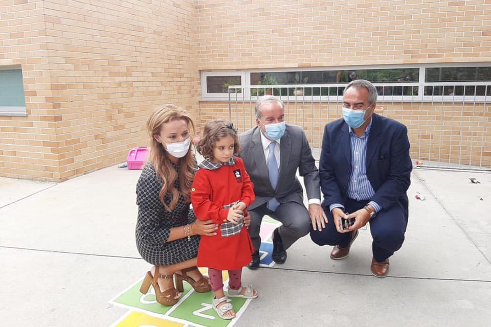 Visita à escola básica da Pícua - arranque do ano letivo 