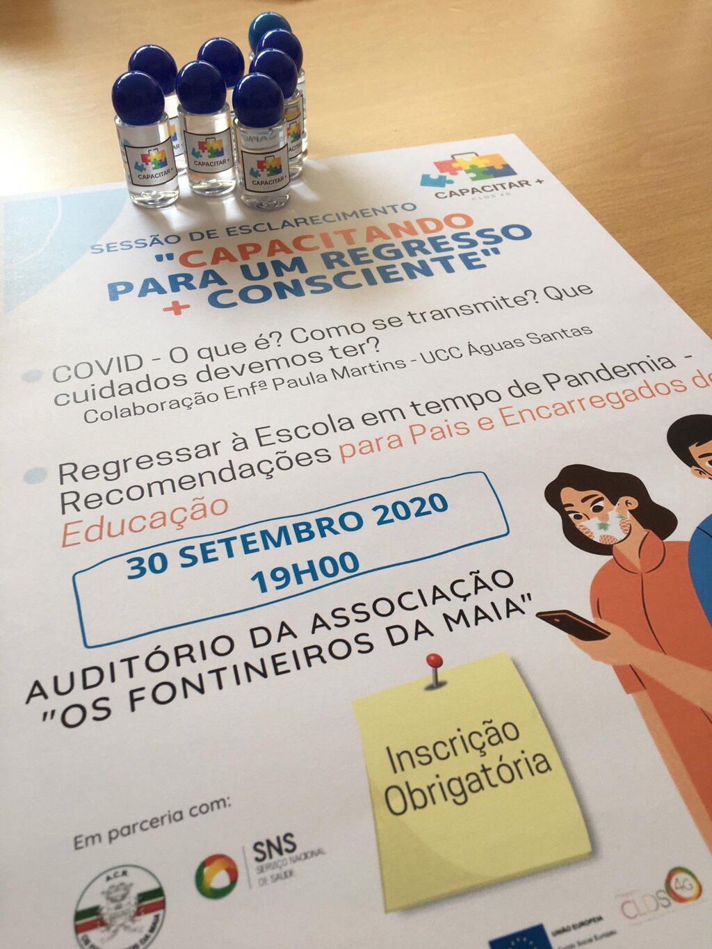 Sessão de Esclarecimento "Capacitando para um regresso + Consciente"