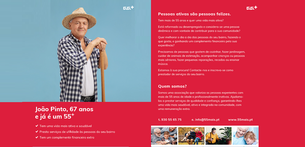 Quer ser especialista 55+?