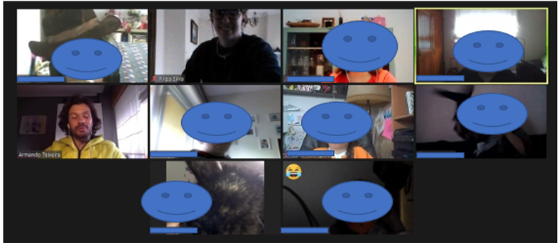 Convidados à distância nas AEC