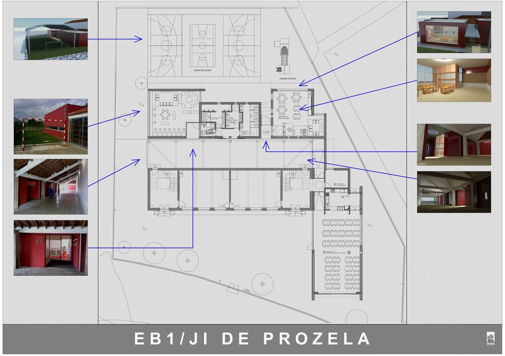 Ampliação e beneficiação da Escola Básica da Prozela